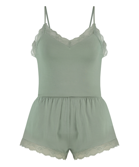Conjunto de pijama, Verde