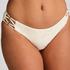 Braguita de bikini Crochet, Blanco