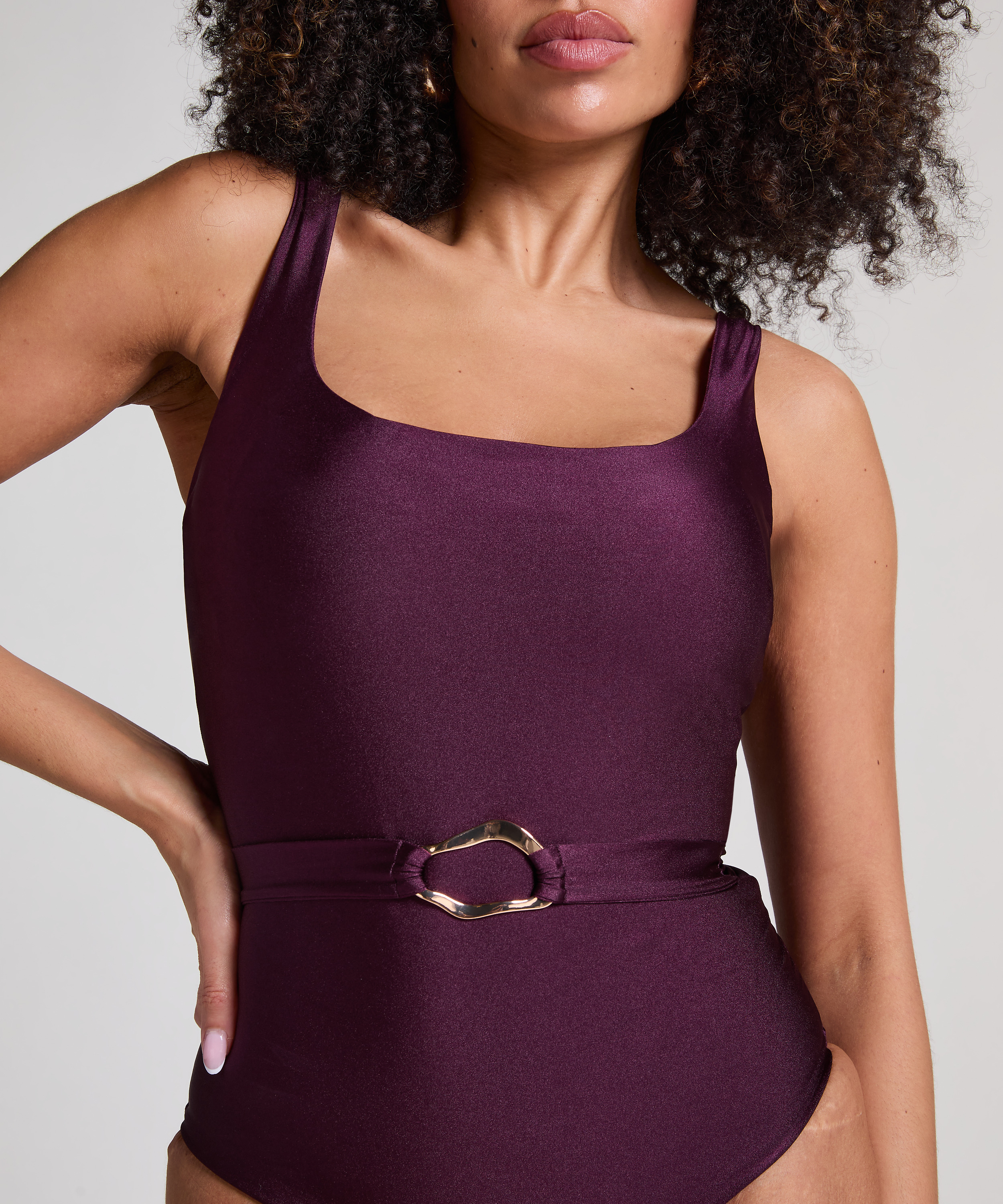 Bañador moldeador Costa, Morado, main