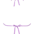 Top de bikini de triángulo Libby, Morado