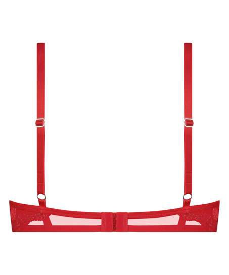 Sujetador de aros preformado Annie, Rojo