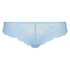 Tanga Invisible lace front, Azul