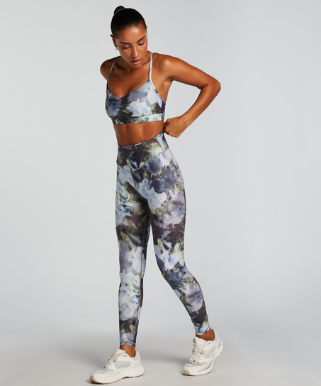 HKMX Leggings de talle alto, Gris