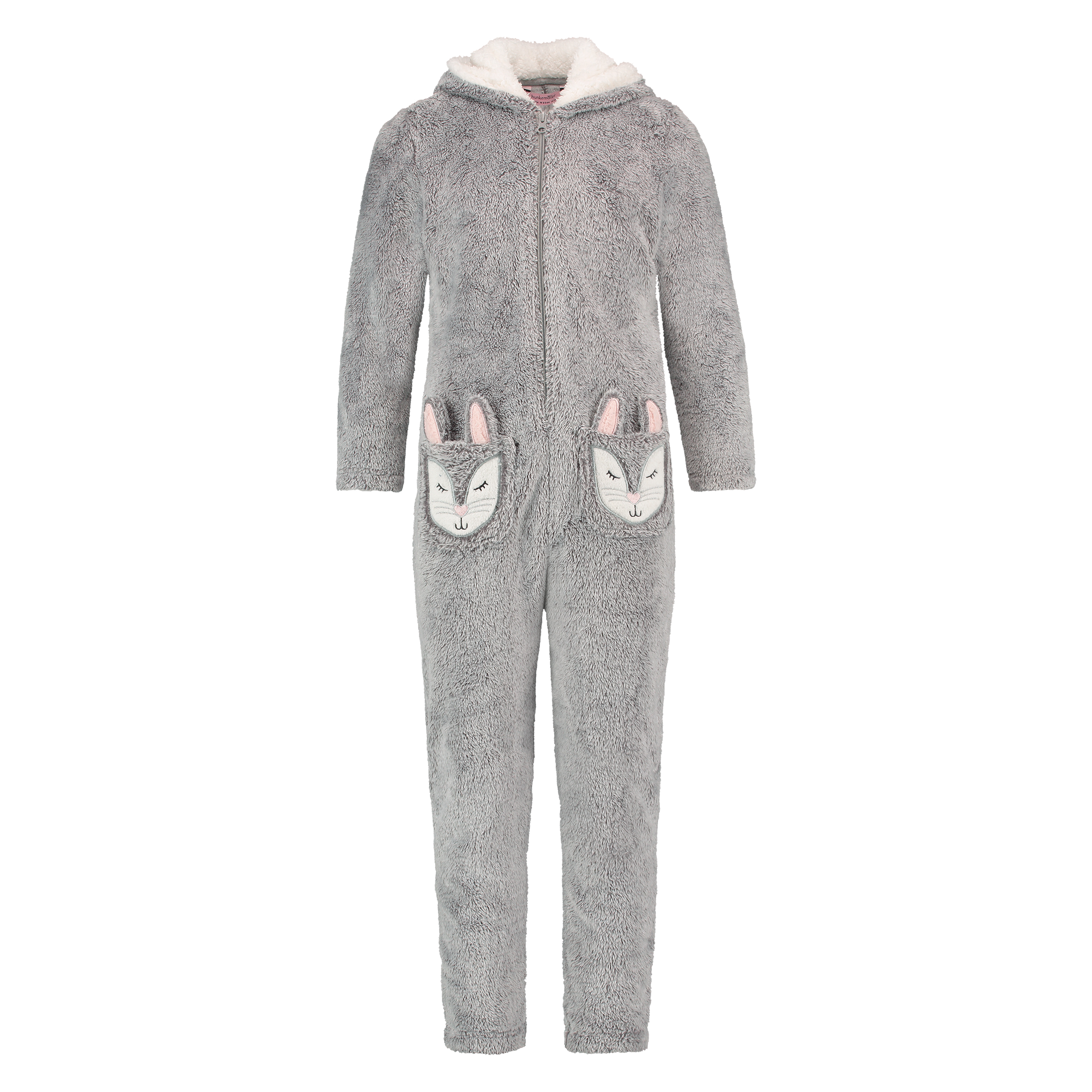 Mono Juvenil Fleece, Gris, main