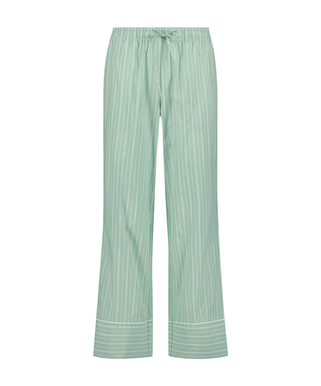 Pantalón de pijama Stripy, Verde