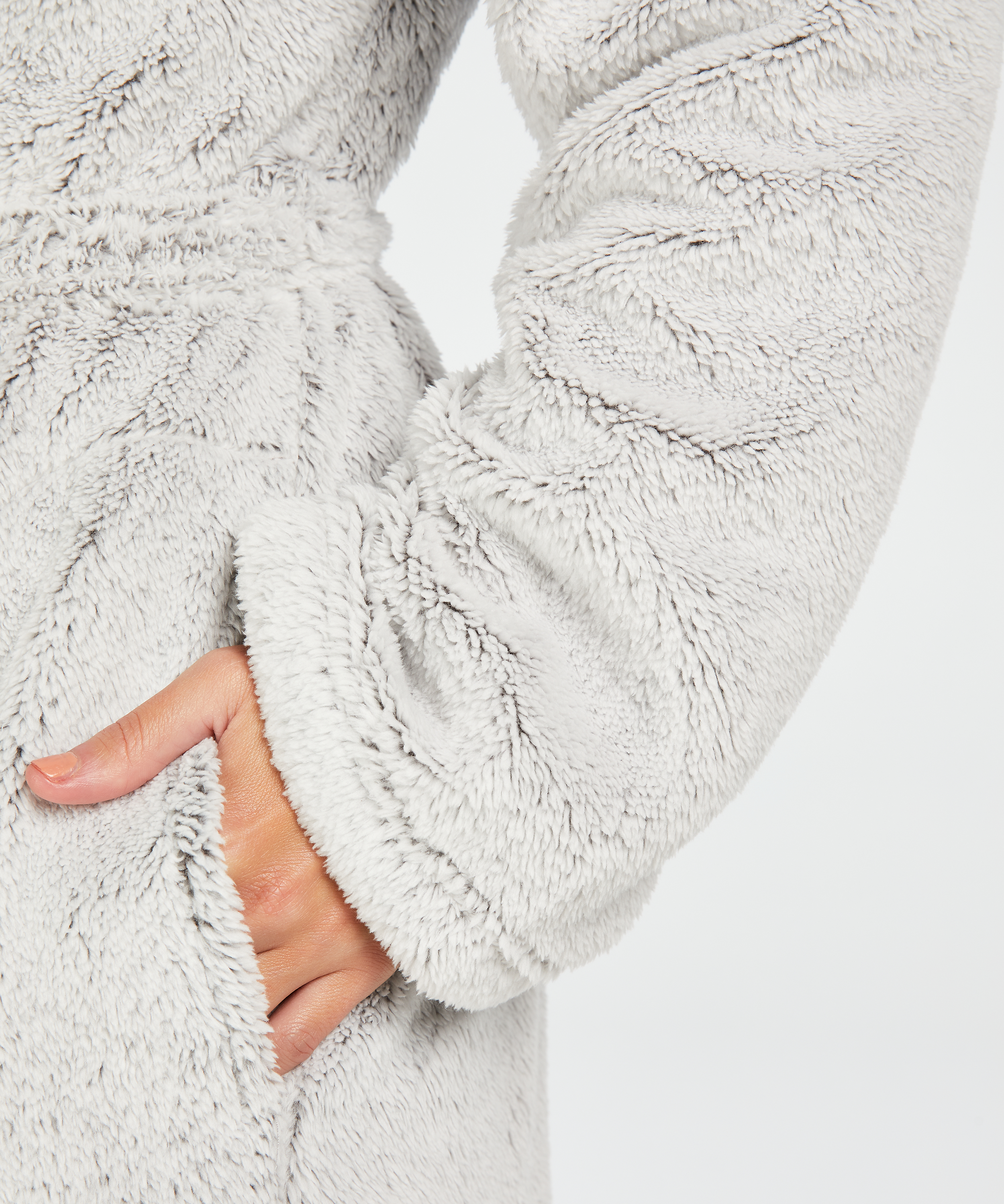 Albornoz Fleece, Gris, main