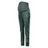 Pantalón premamá para correr de terciopelo Shimmer, Verde