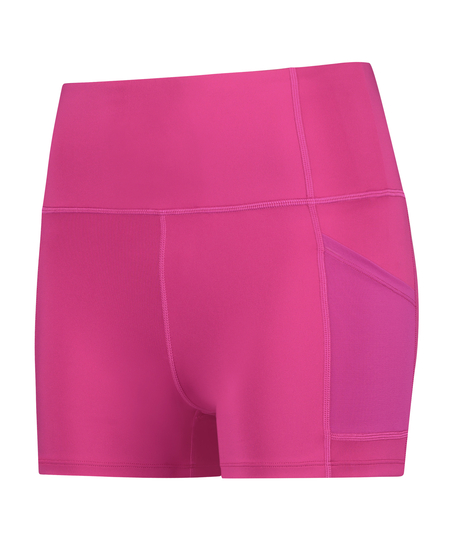 HKMX Pantalones cortos de cintura alta Oh My Squat, Rosa