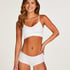 Strappy top sin costuras, Blanco