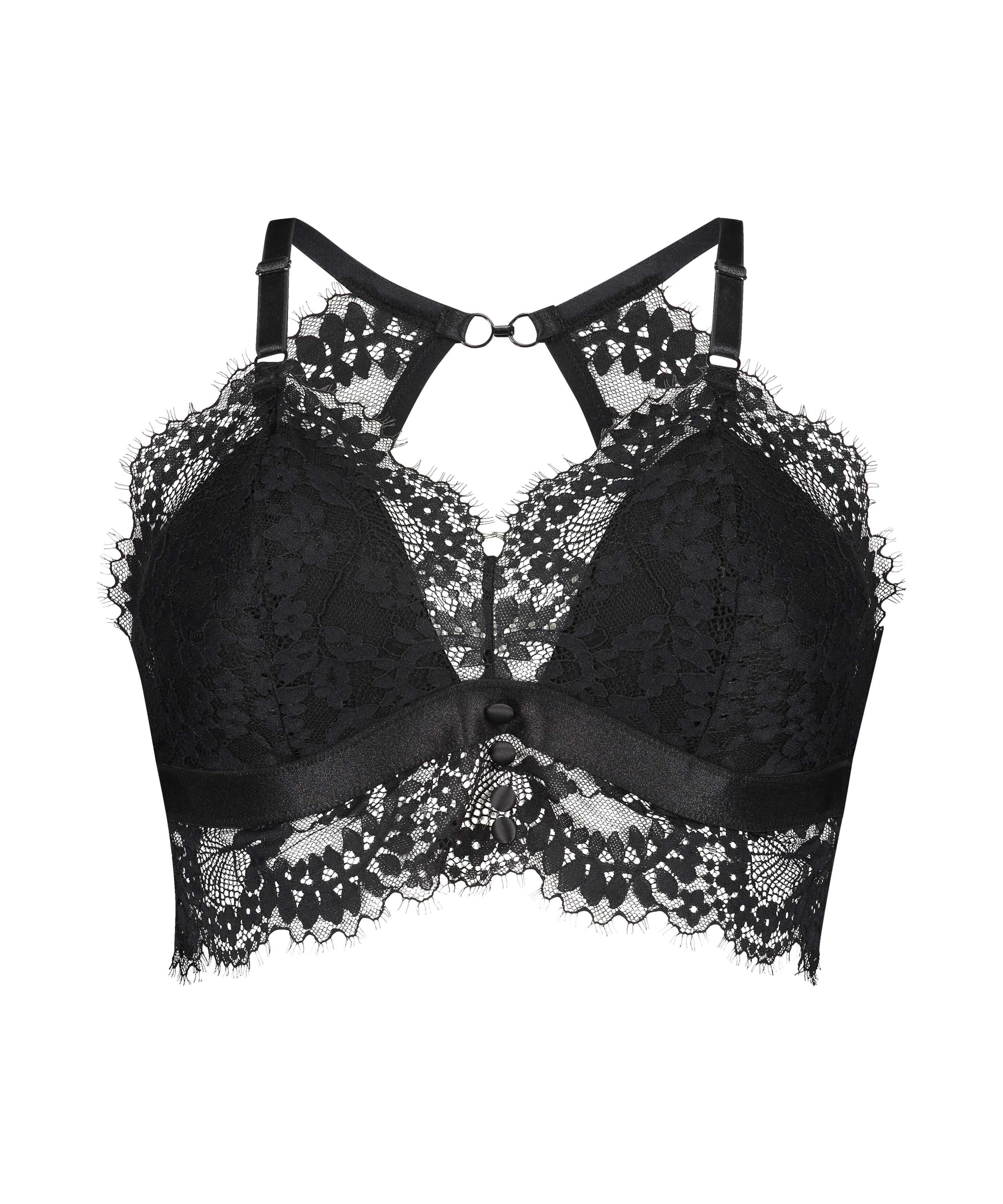 Bralette Olivia Curvy, Negro, main