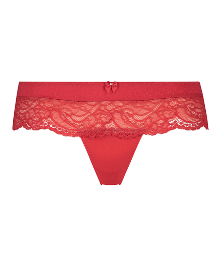 Tanga bóxer Sophie, Rojo