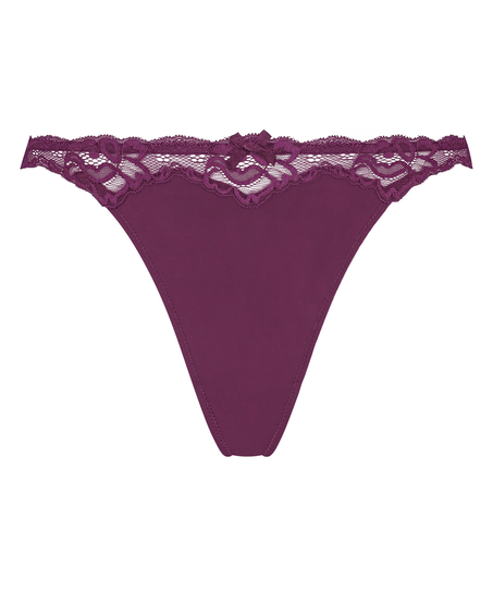 Tanga Lace & Shine, Morado