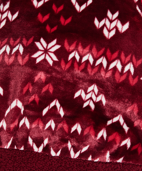 Mono forro polar para perro, Rojo