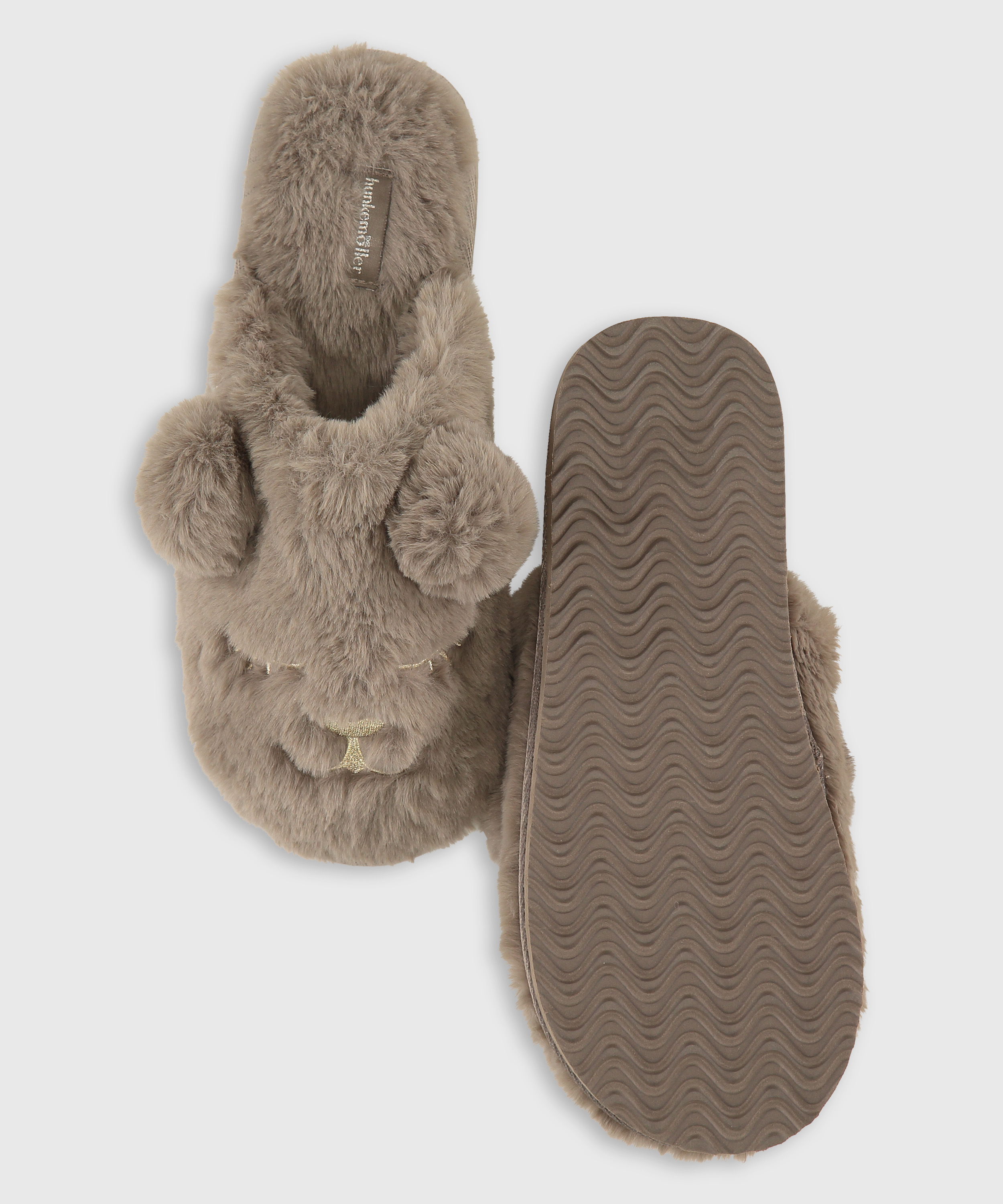 Zapatillas Bear Mule, marrón, main
