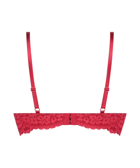 Sujetador push-up de aros preformado Rose, Rojo