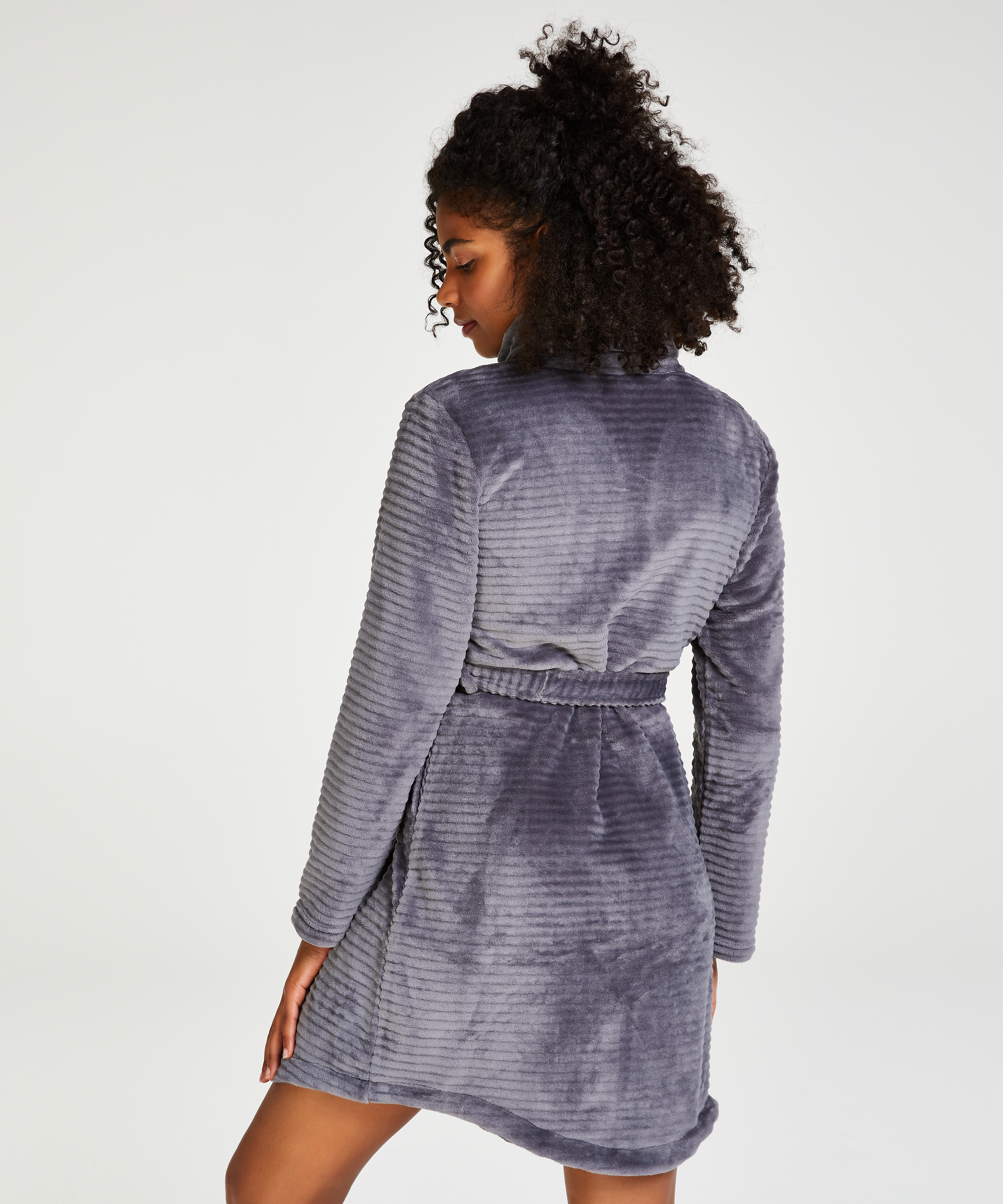 Albornoz Zip Fleece, Gris, main