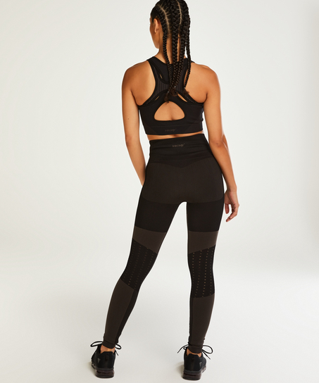 Sujetador deportivo HKMX The Motion Nivel 2, Negro