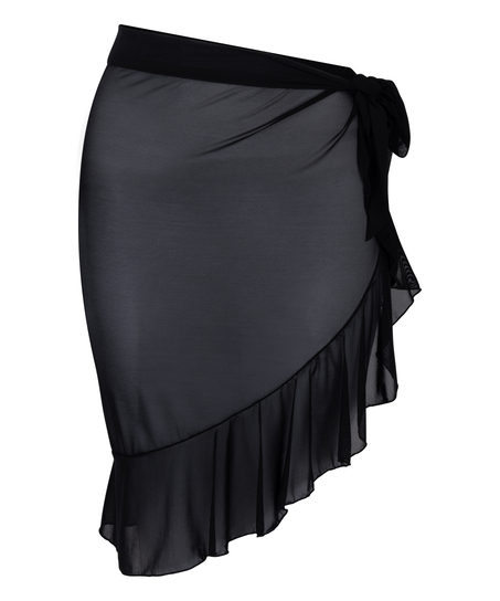 Pareo de malla, Negro