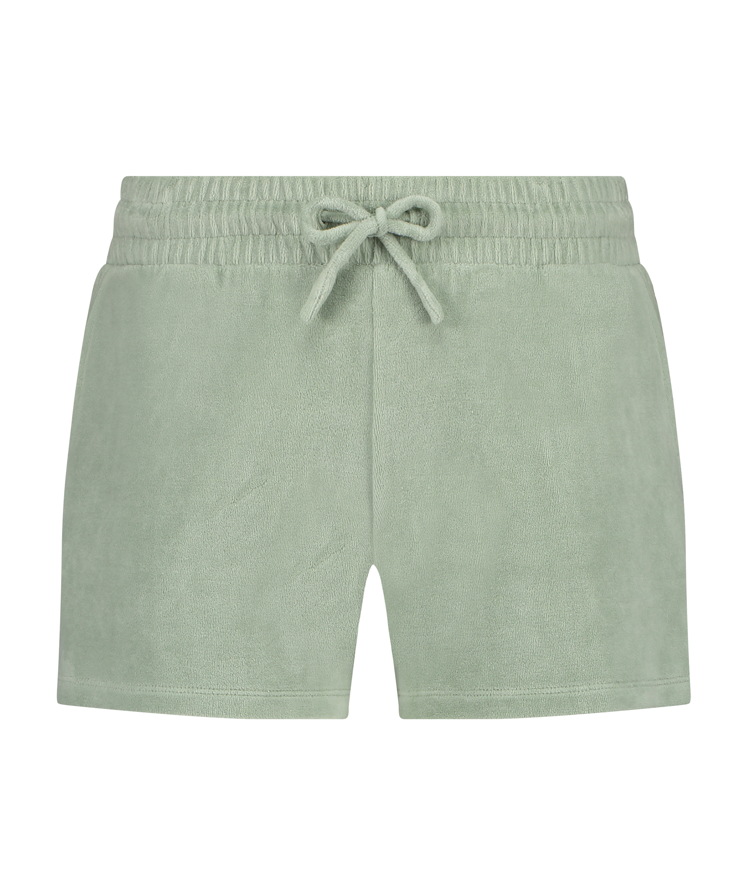 Short bolsillo de terciopelo, Verde, main