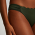Braguita de Bikini Rio Scallop, Verde