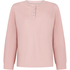Top Waffle Henley, Rosa