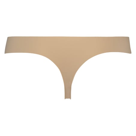 Tanga invisible b&aacute;sico, Beige