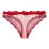 Tanga de tiro alto Liz, Rojo