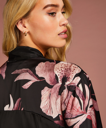 Kimono Orquídea, Negro