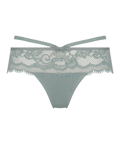 Tanga bóxer Quinn, Azul