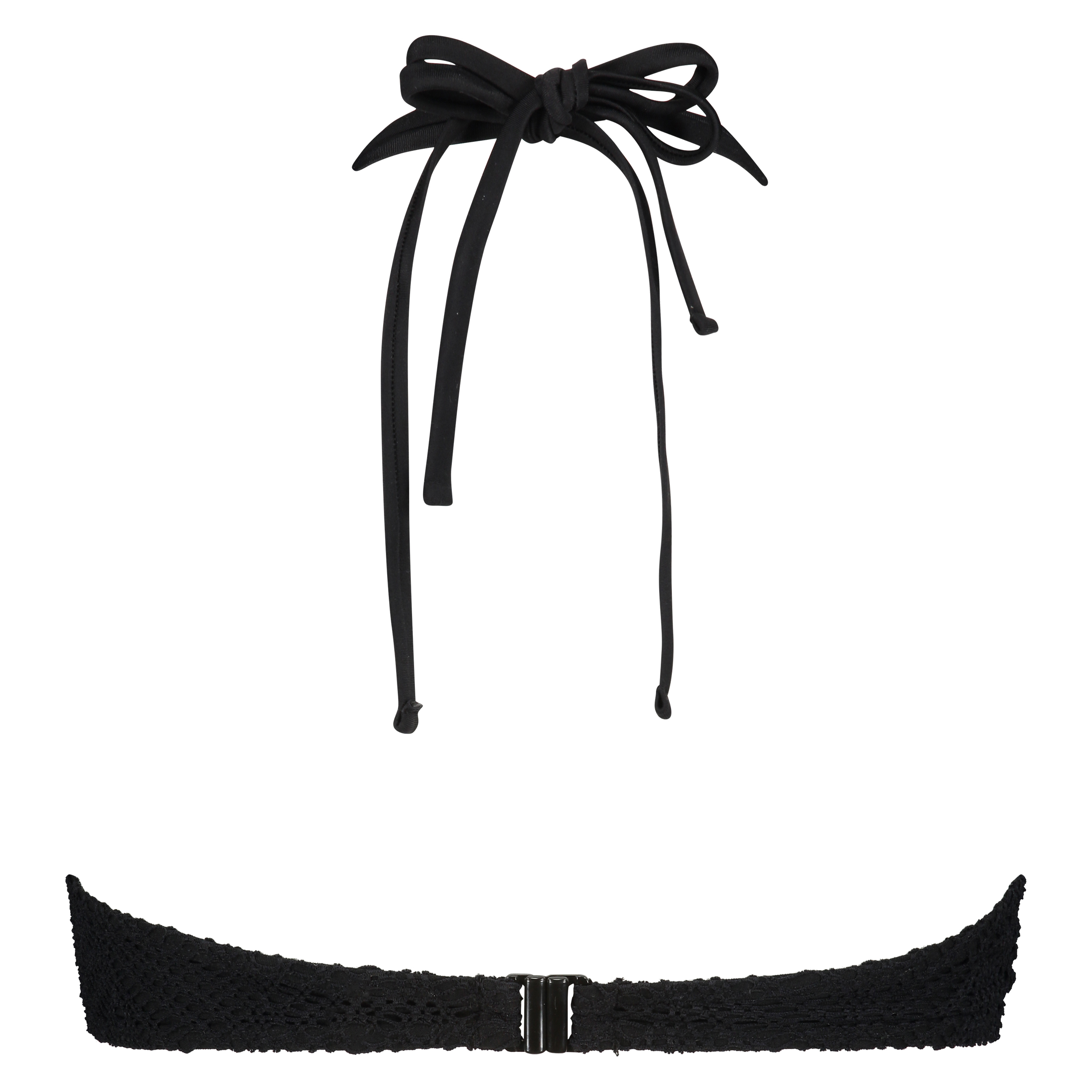 Crochet Bikini Top, Negro, main