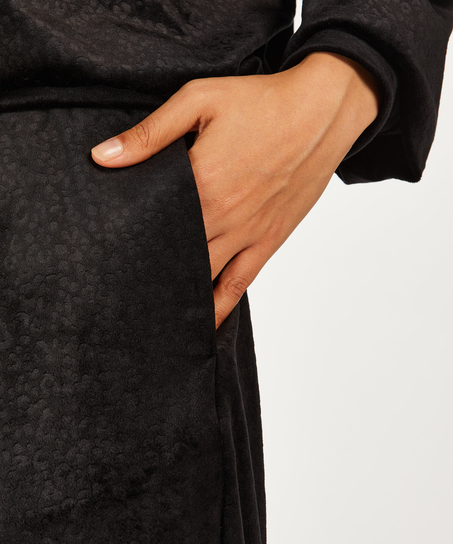 Petite Pantalones de deporte Velours, Negro