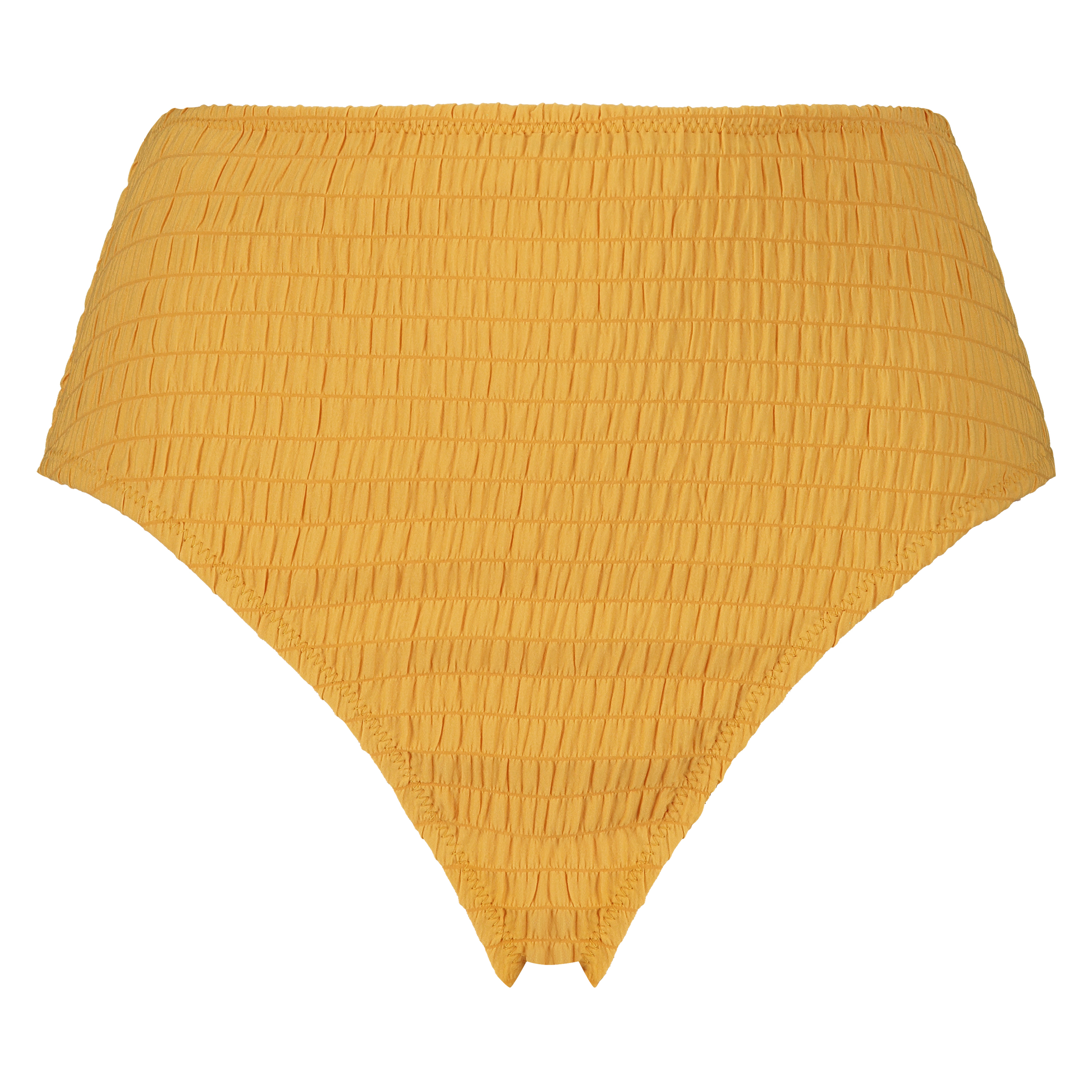 Braguita de bikini de corte alto Goldenrod, Amarillo, main