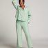 Pantal&oacute;n de pijama de algod&oacute;n, Verde