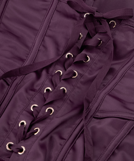 Vestido combinación Demi, Morado