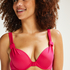 Top de bikini push-up Luxe Copa A - E, Rosa