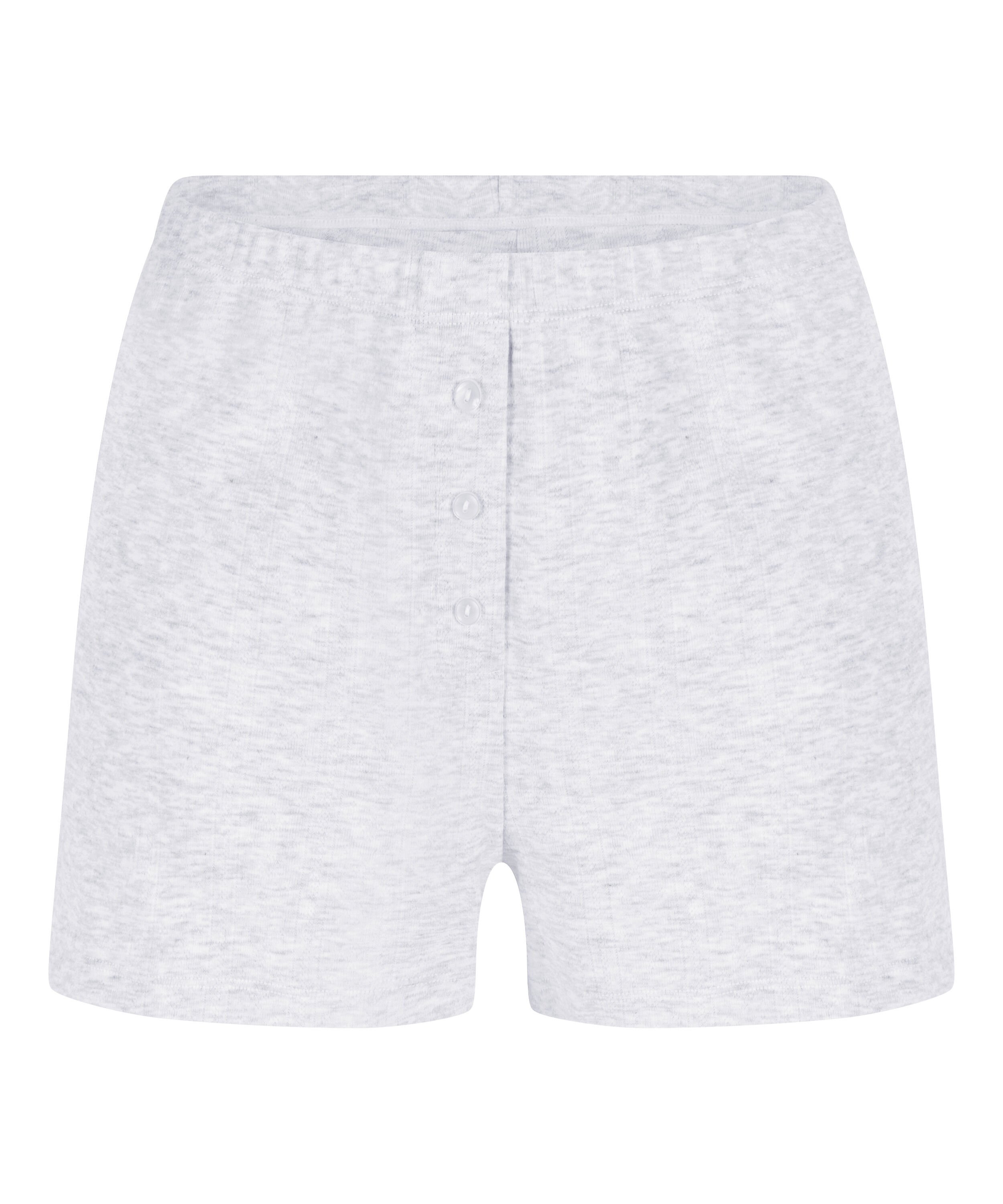 Short en pointelle, Gris