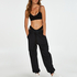 Bralette Rib Baddie, Negro