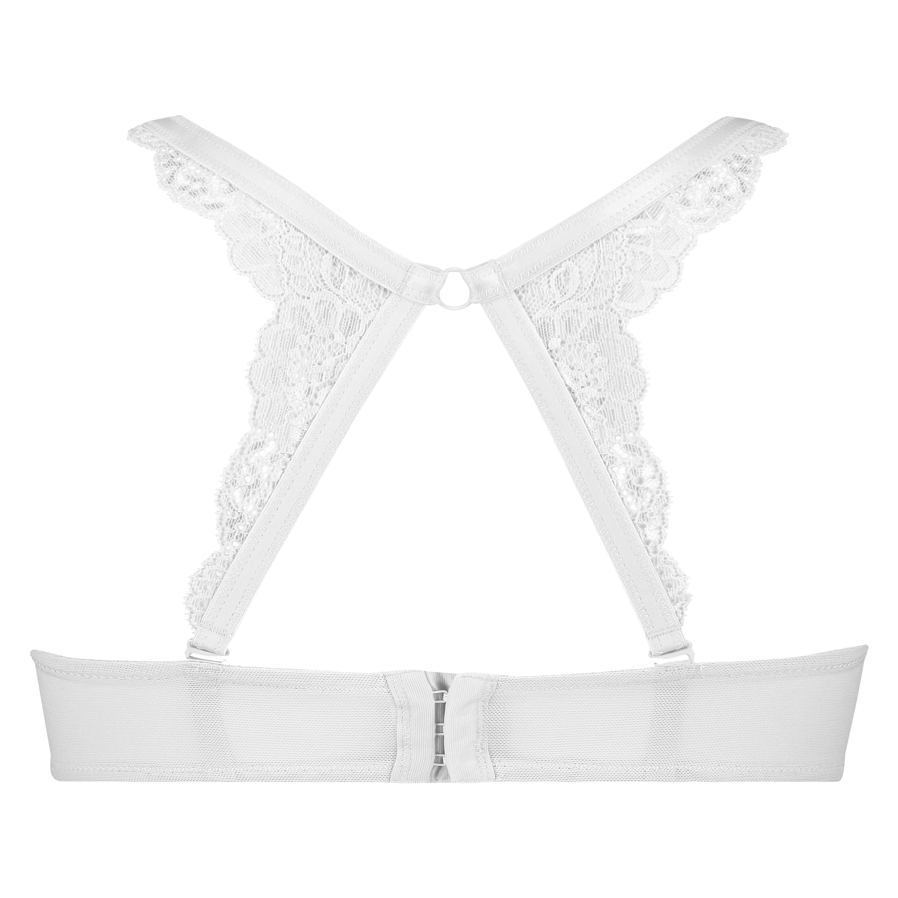 Detalle de encaje trasero, Blanco, main