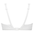 Top de bikini corto Duran, Blanco