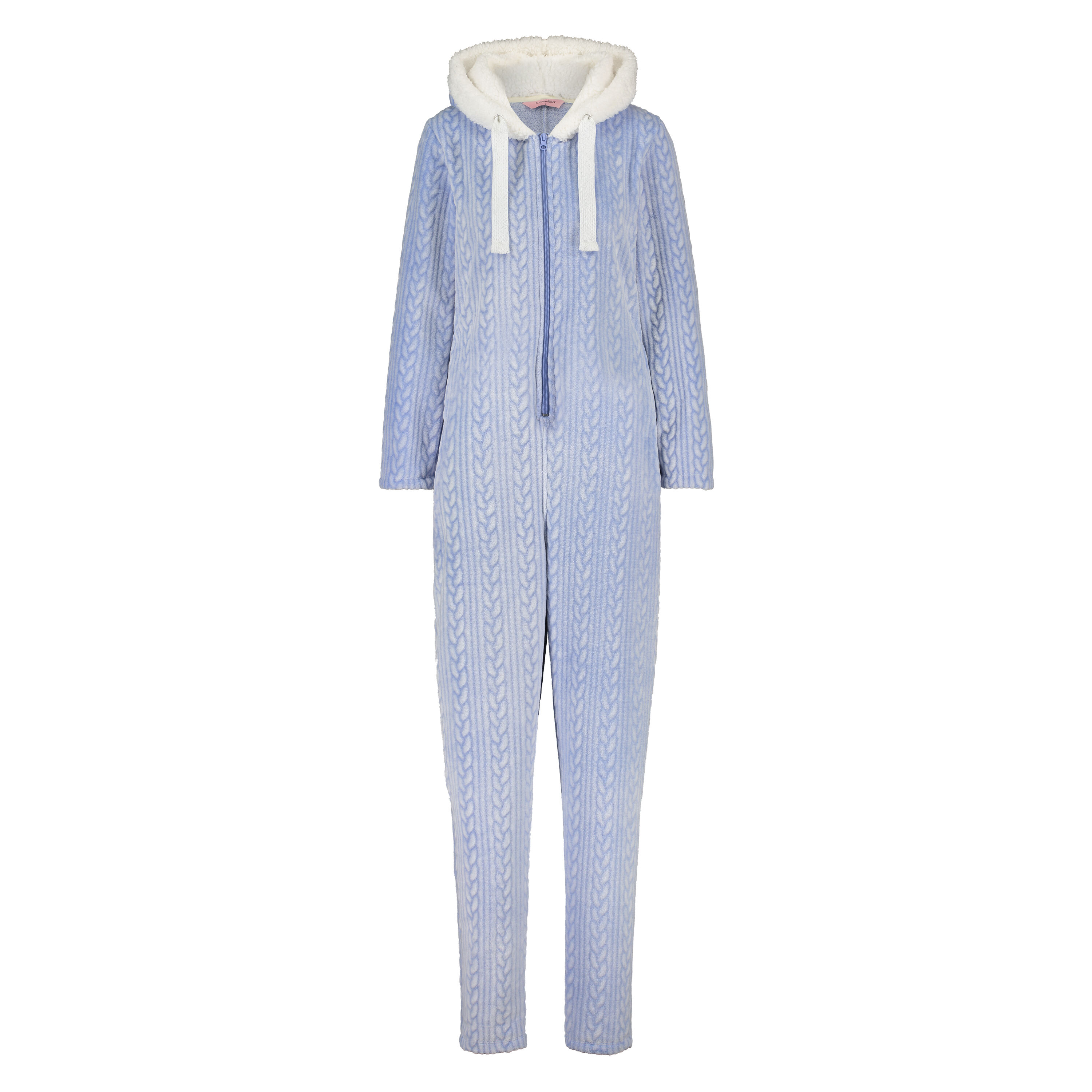 Pijama de una pieza de vellón, Azul