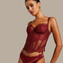 Bustier Zoe, Rojo
