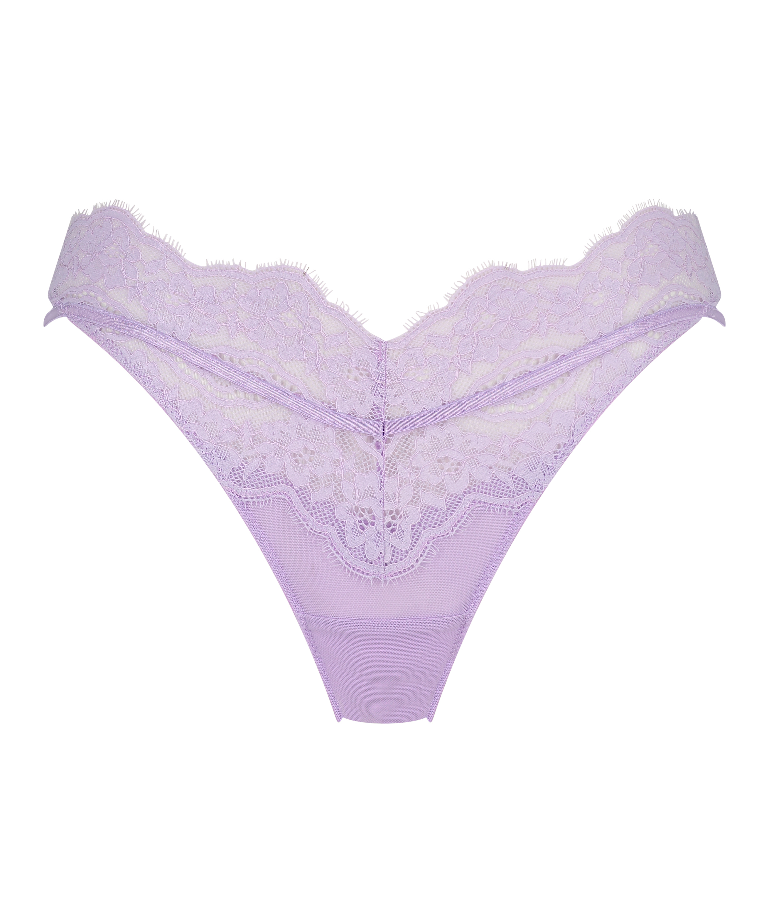 Tanga de pierna alta Blaise, Morado, main