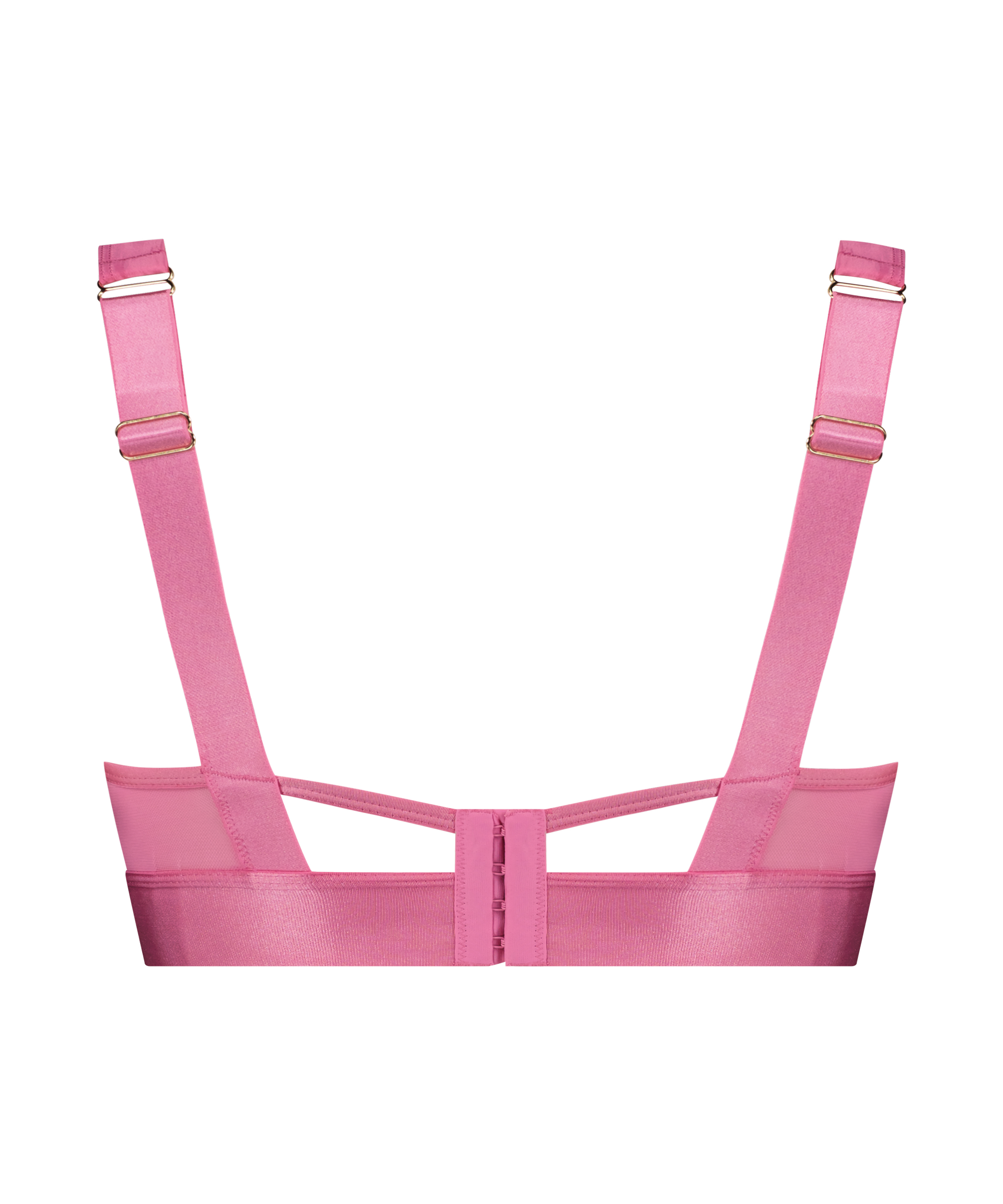 Sujetador con relleno y aros longline Elsa, Rosa, main