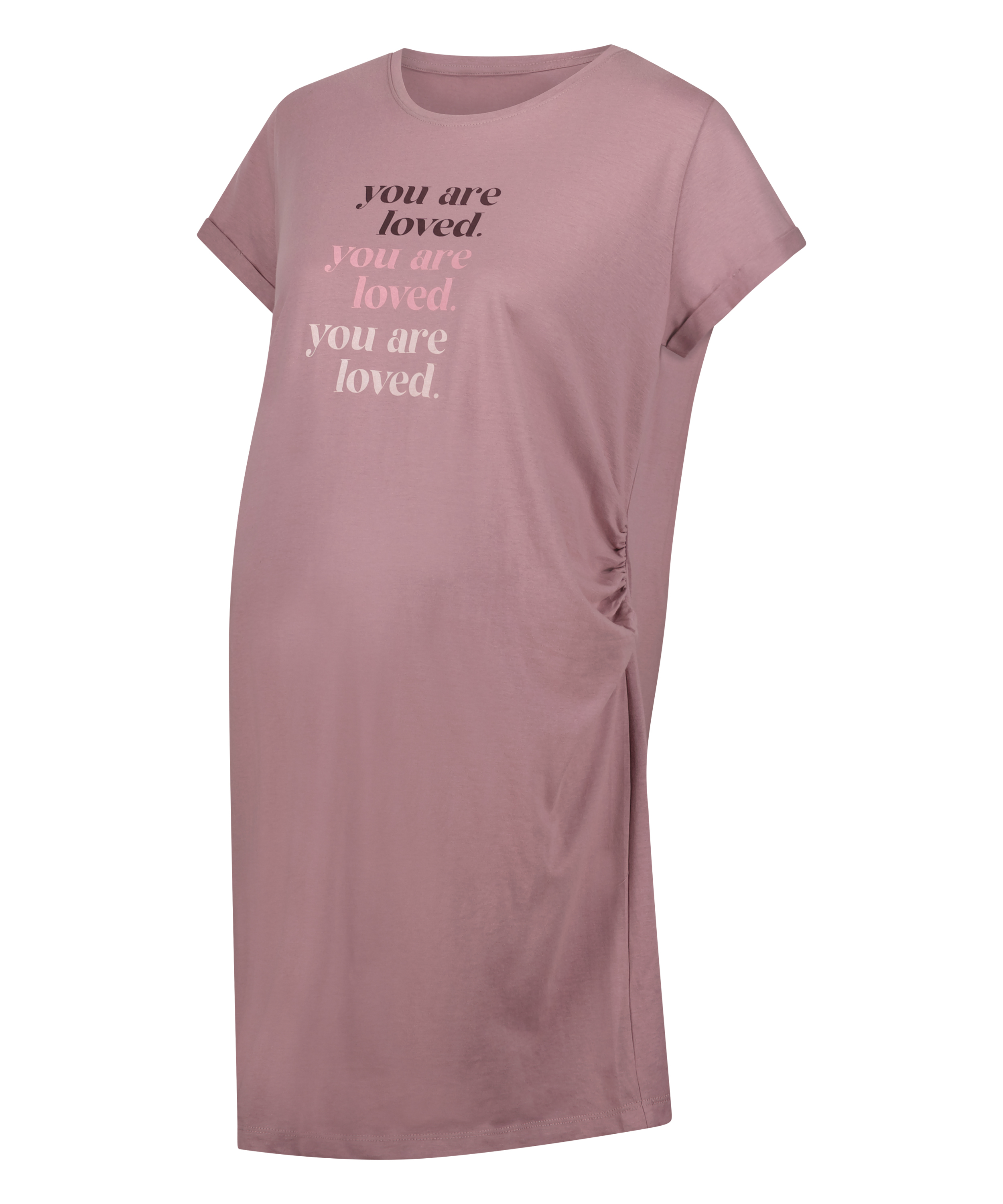 Camisón premamá de manga corta, Verde, main