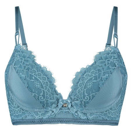 Sujetador longline de aros preformado Lotte, Azul