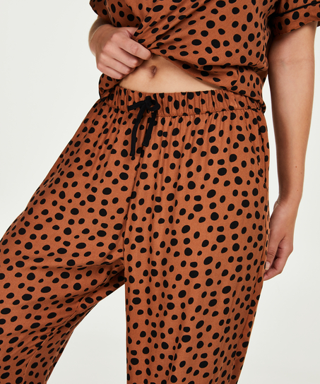 Pantalón de pijama, marrón