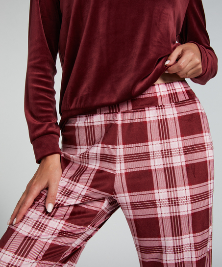 Conjunto de pijama Velours, Morado