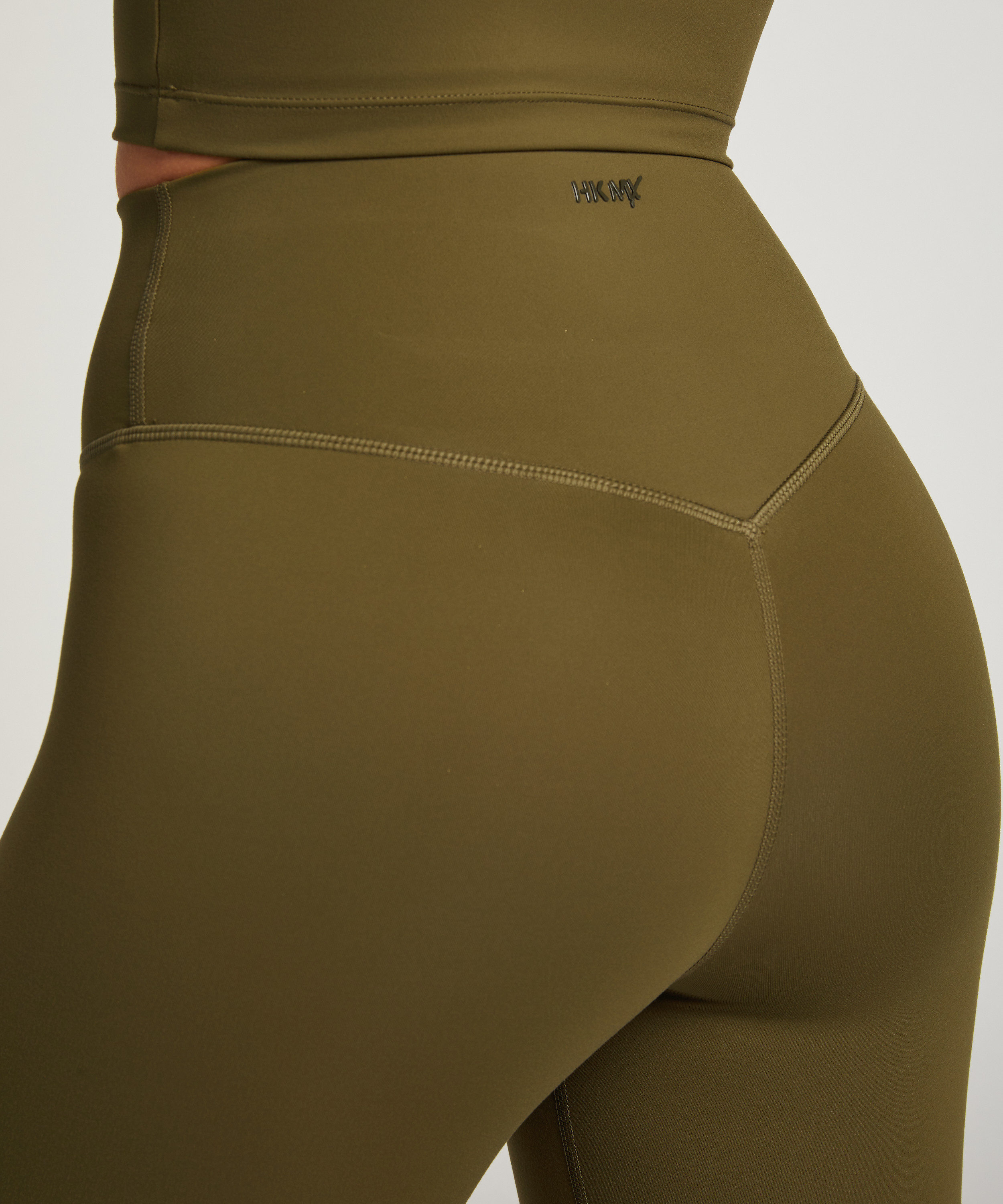 HKMX Leggings de talle alto, Verde, main