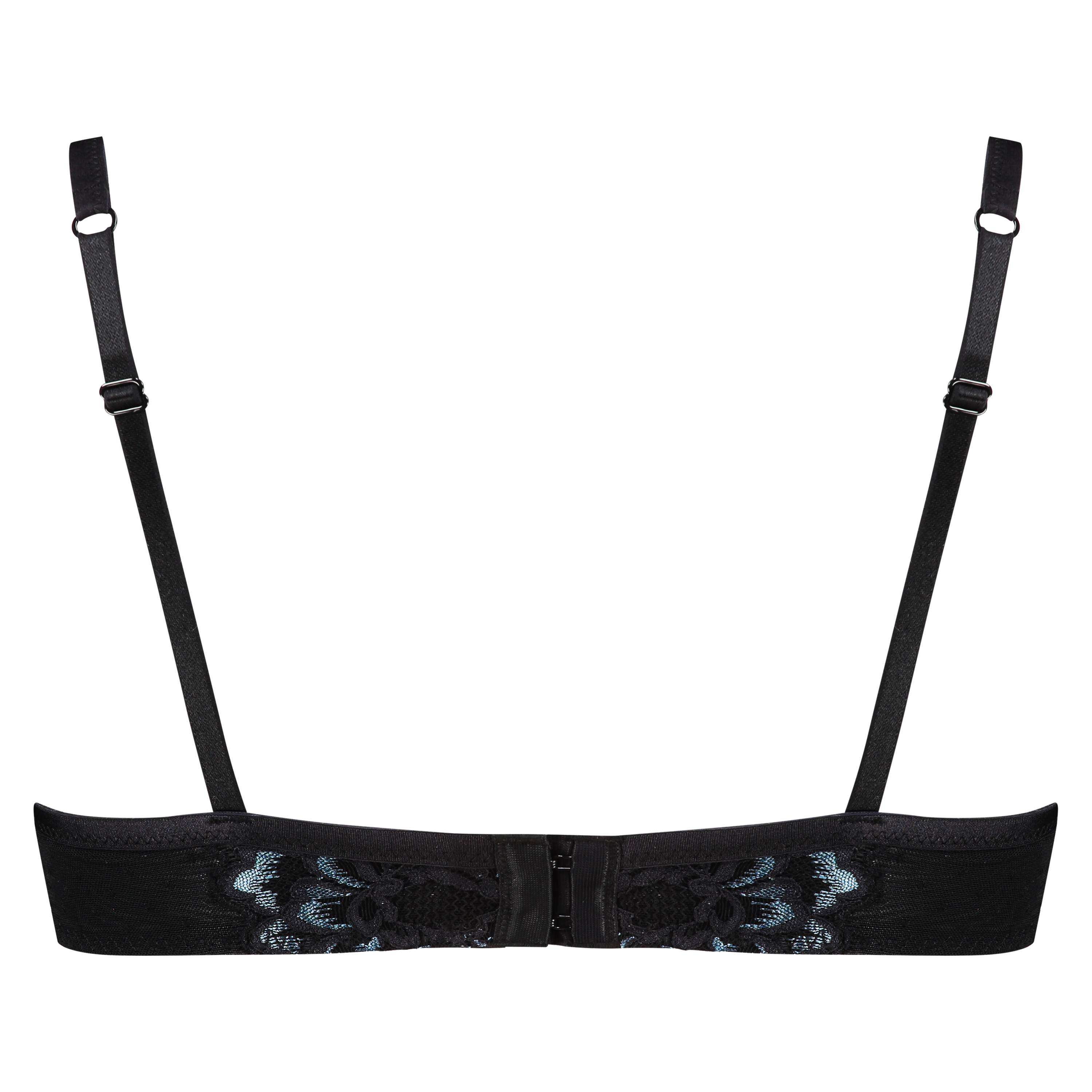 Sujetador con aros preformado de media copa Enchanted Doutzen, Negro, main