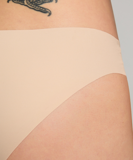 Brasileña invisible Micro, Beige